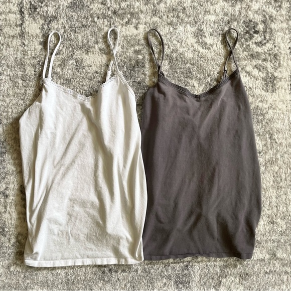 H&M mama 2pack maternity tank tops - Picture 1 of 6
